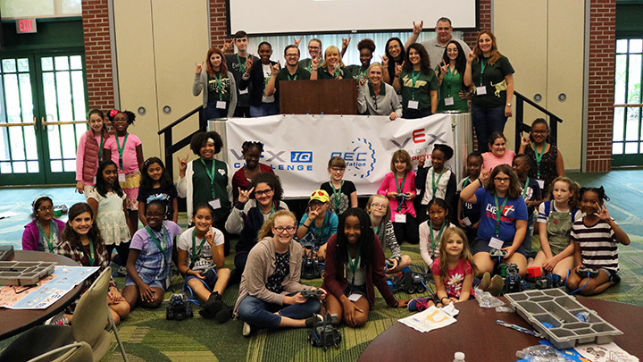 Girl Powered Robotics Day Group Photo