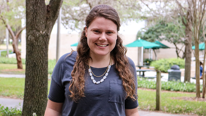 Elementary Education major Heather Palmer is graduating from the USF College of Education this weekend and plans to make a global impact as a Peace Corps volunteer in South Africa.