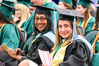 Graduate Students at Graduation