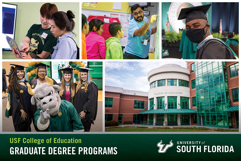 Graduate Degree Programs | USF College of Education