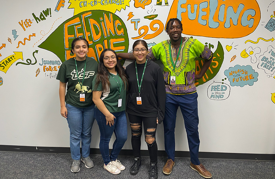CAMP students at Feeding Tampa Bay