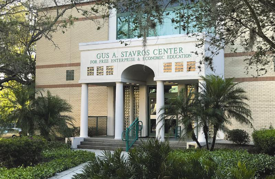 Gus A. Stavros Center building 