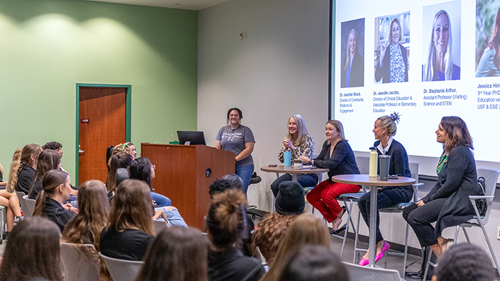 Panel Discussion with Visitors