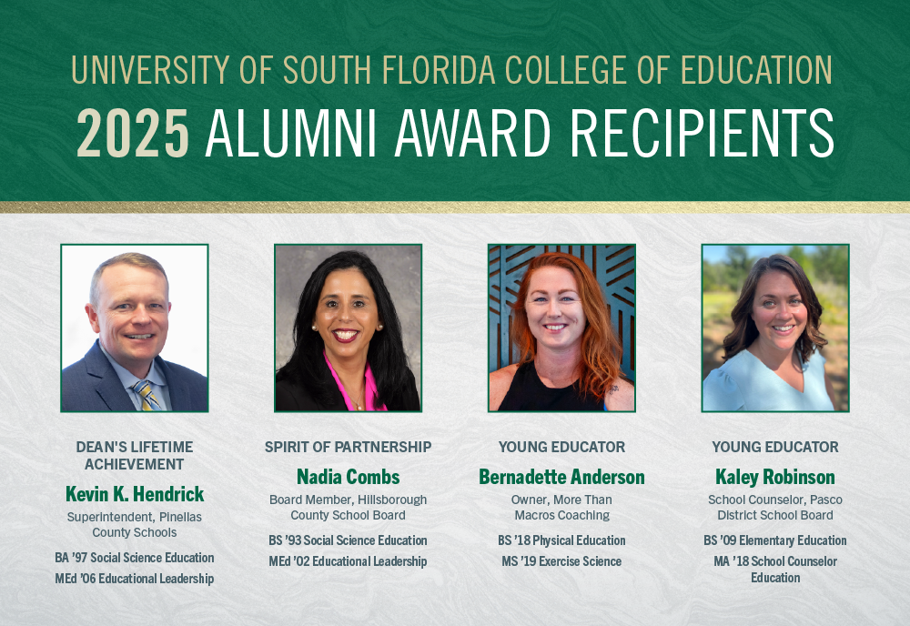 2025 Alumni Award Recipients