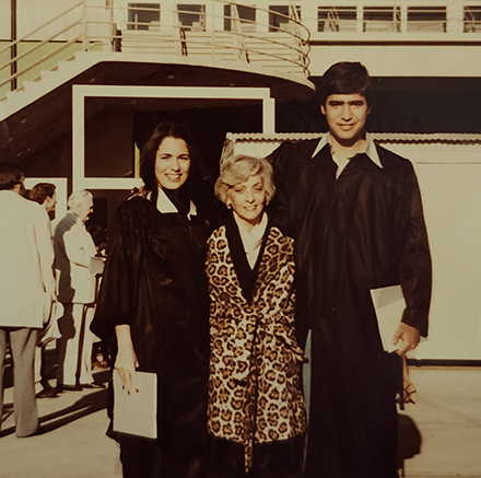 Terry, Nana Rose, Manny USF Campus SunDome Yuengling Center