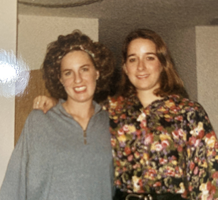 Pam Klein and former roommate Mindy (Birnberg) Jewett,