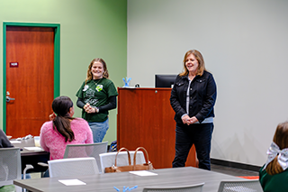 Reese Kantrowitz and Dean Jenifer Jasinski Schneider