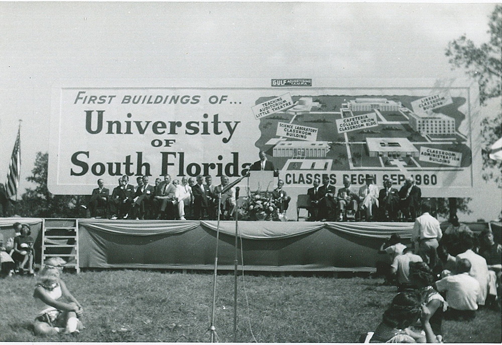University of South Florida groundbreaking event