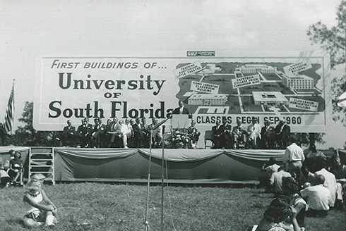 University of South Florida groundbreaking event