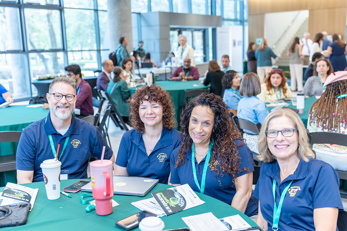 Four teachers from Villa Madonna School