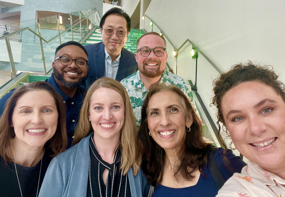 the edge team in the marshall student center