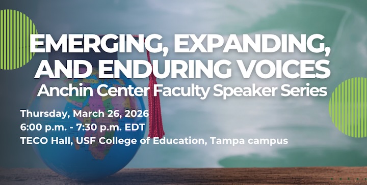 A picture of a globe with a graduation cap