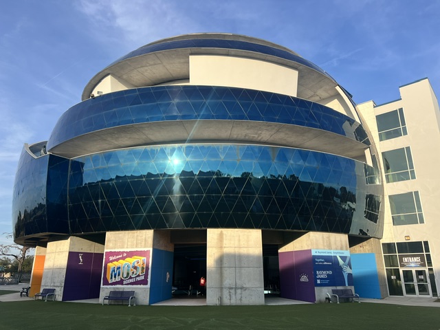a picture of the dome at mosi