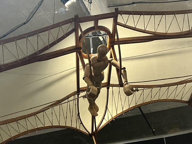 a picture of a davinci flight model