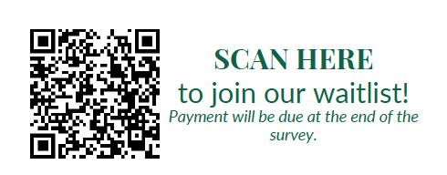 qr code to scan for waitlist