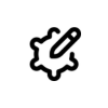 Customize gear cog icon