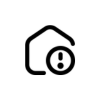 house-circle-exclamation-icon