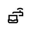 Laptop will signal ray icon