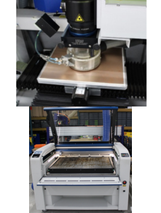 Laser cutting and engraving with dual laser (CO2/Fiber) technology