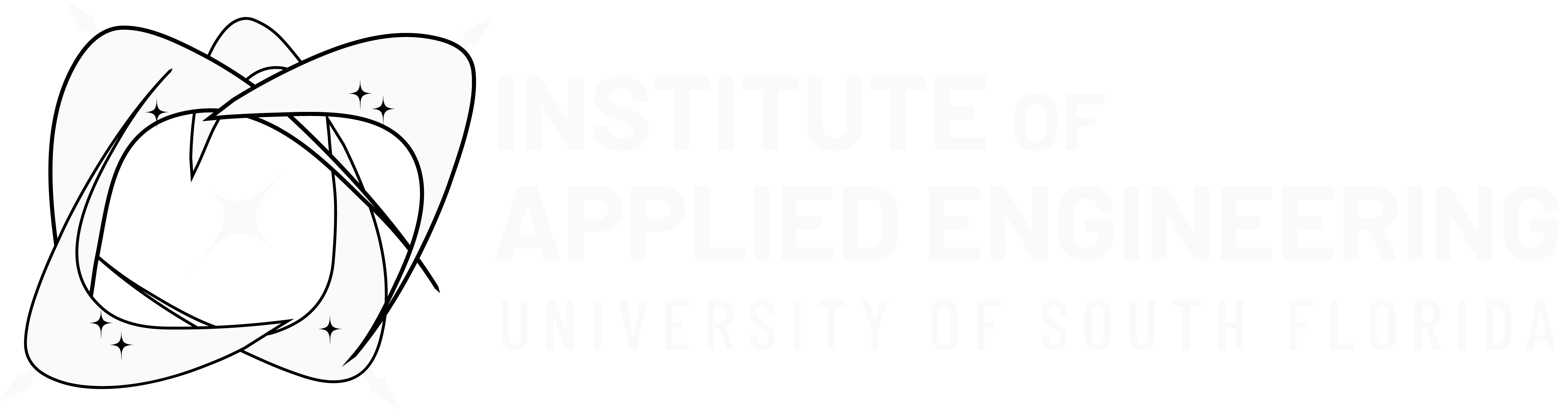 Green and gold logo. Institute of Applied Engineering, University of South Florida.