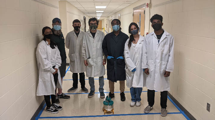 2021 USF AIChE Chem-E-Car Team