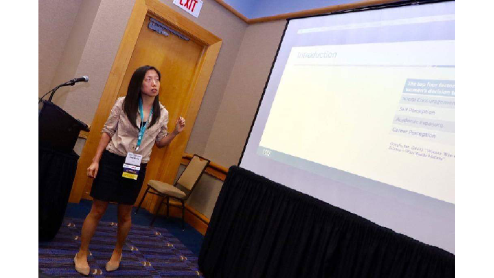 Jing Wang at ASEE