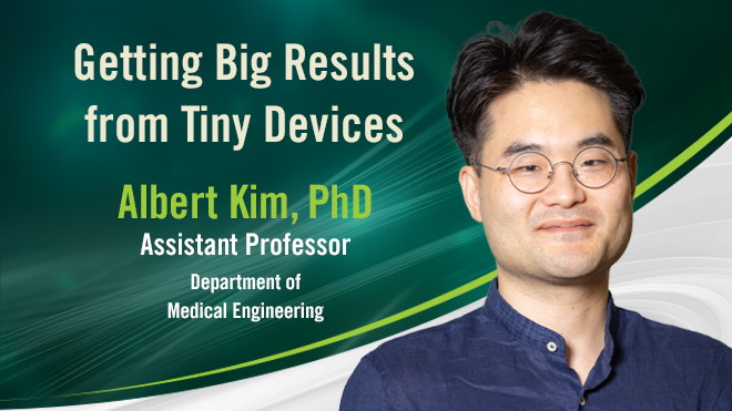 Big Results Tiny Devices Albert Kim