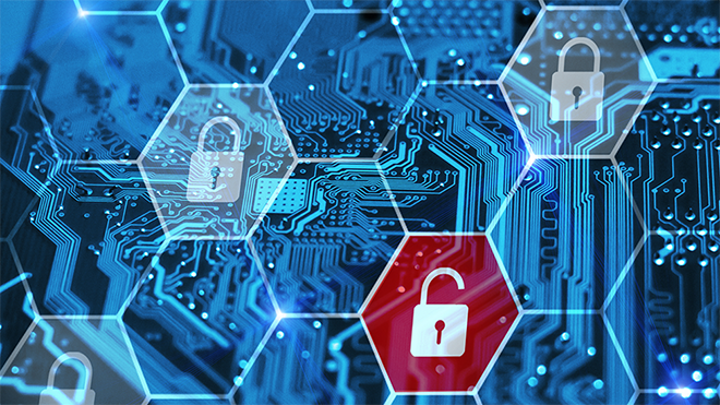 Cybersecurity Blue Image