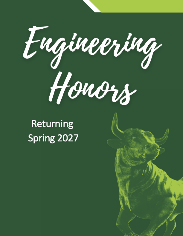 Engineering Honors Spring 2027