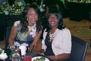 Lakecia Gunter and Barbara Griffin