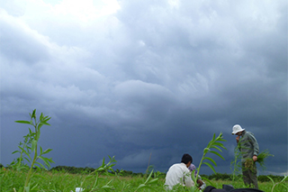 storm looms over mekong