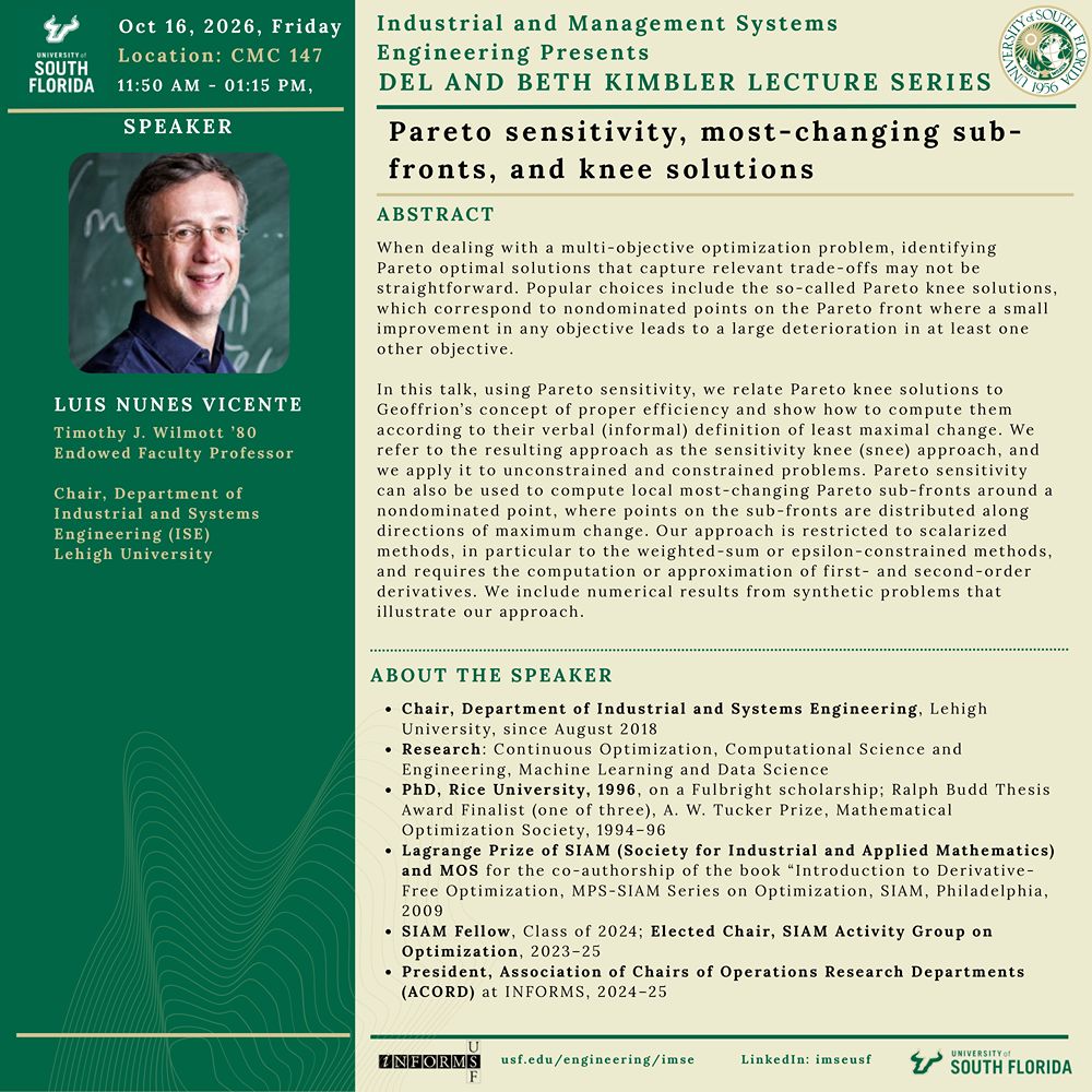 Dr. Vicente's presentation flyer