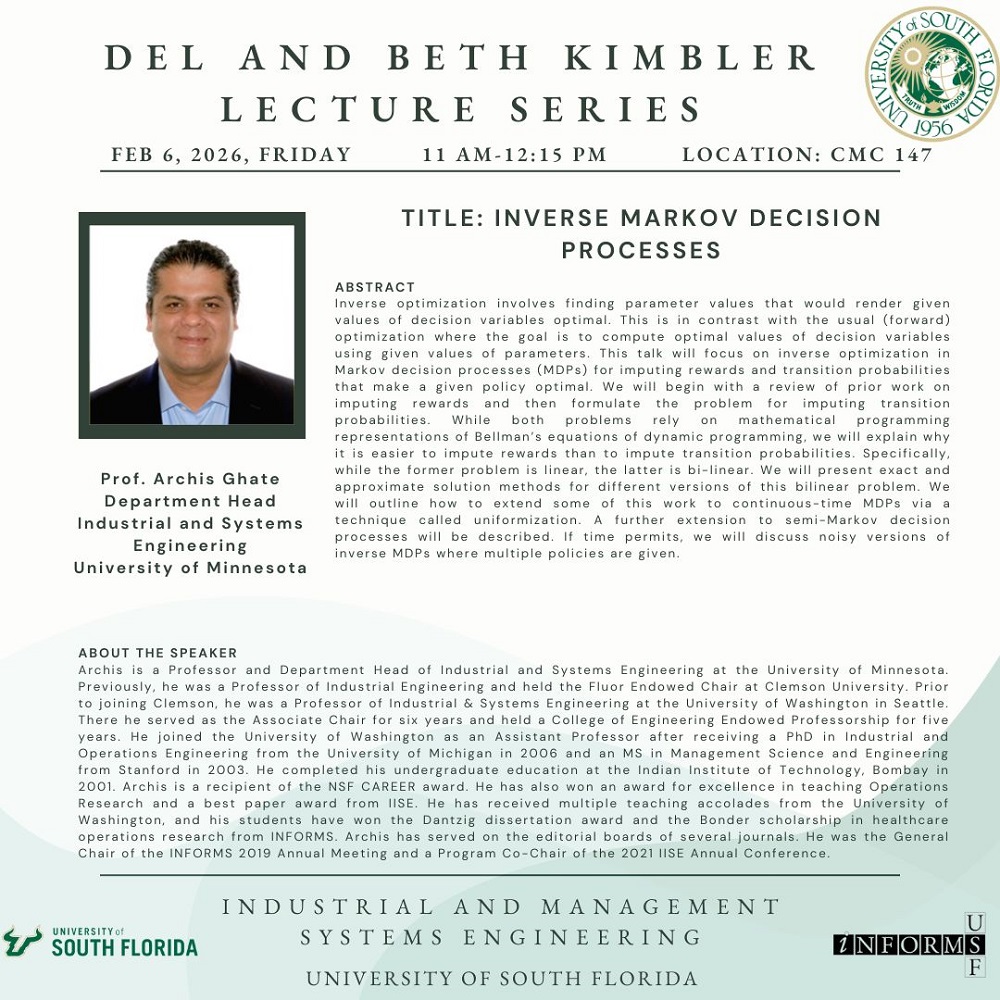 Lecture by Dr. Archis Ghate