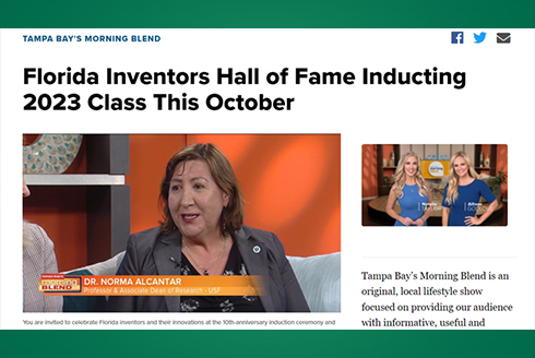 Norma Alcantar Florida Inventors Hall of Fame