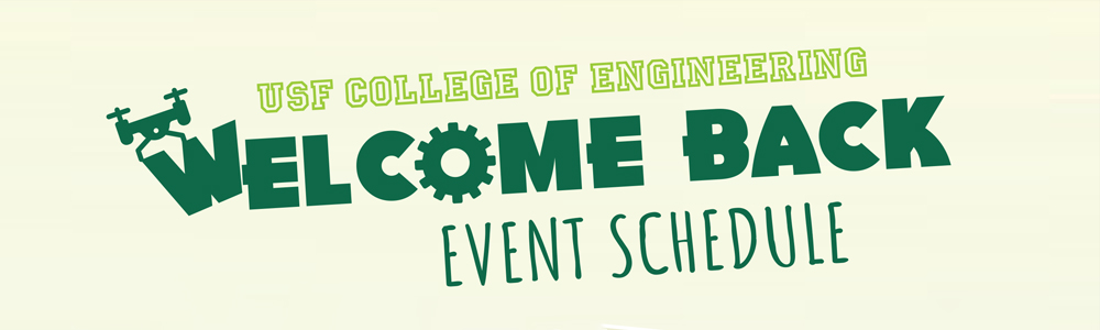 College of Engineering Week of Welcome Events Schedule