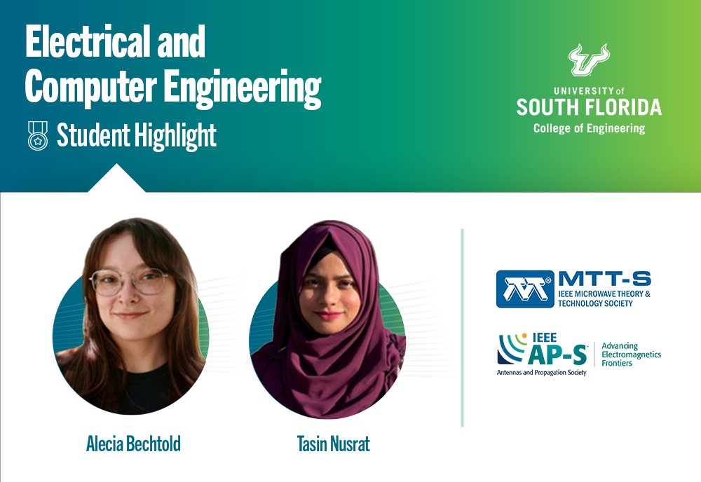 Two engineers have earned prestigious international recognition.