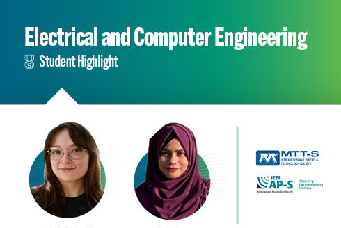 Two engineers have earned prestigious international recognition.