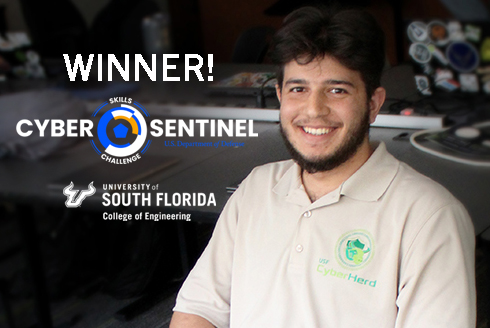 Waseem Albaba wins 2024 DoD Cyber Sentinel Competition