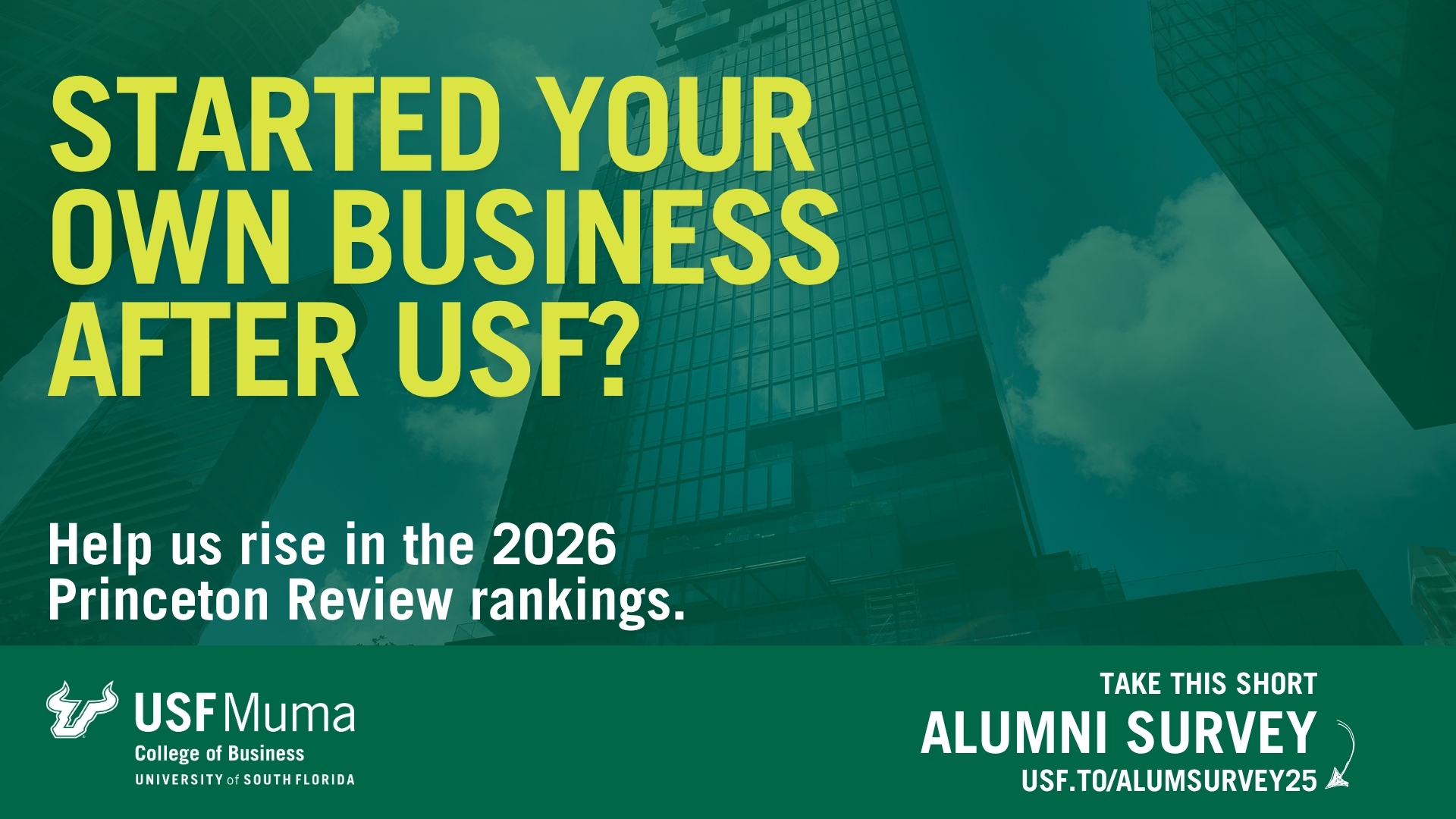 Alumni survey promo