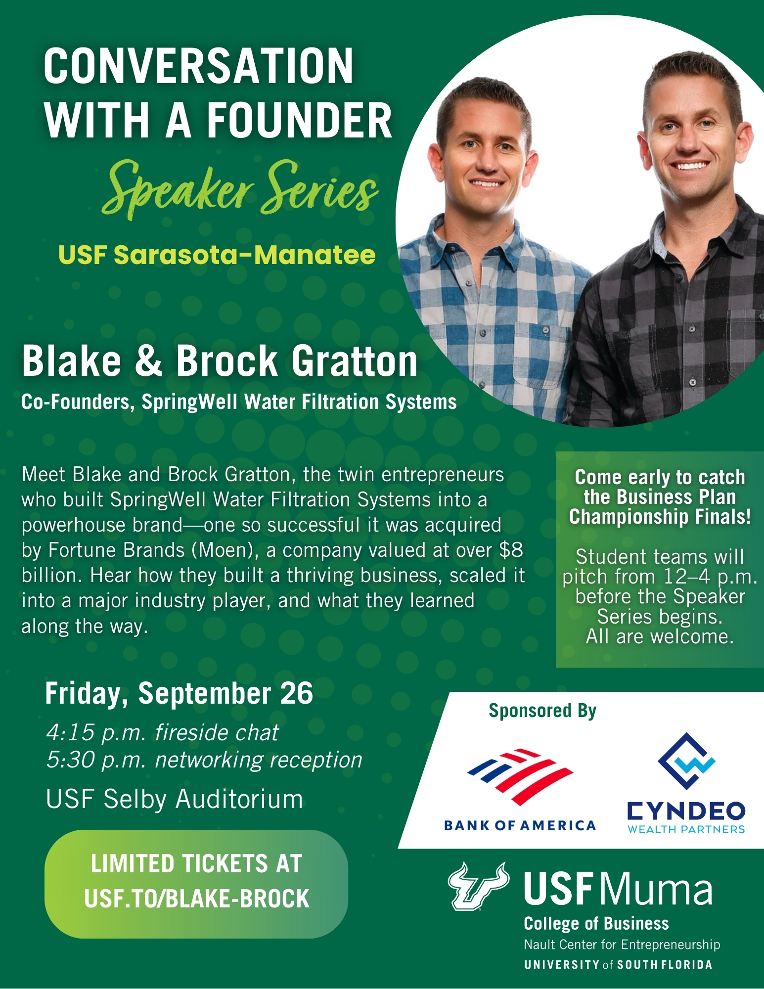 Blake and Brock Flyer 2025