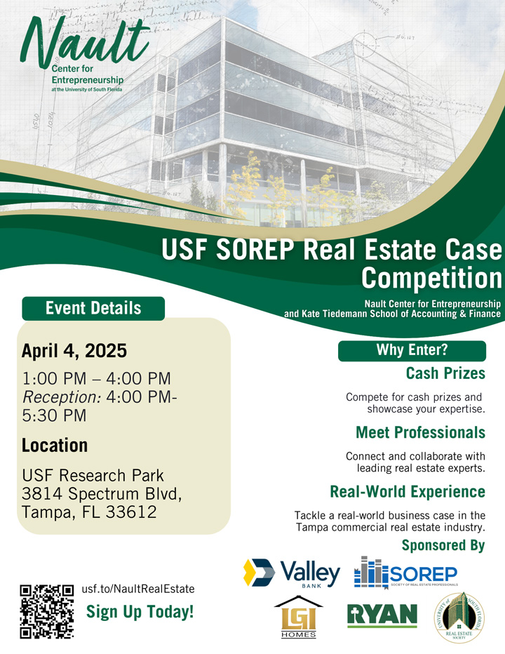 USF SOREP Real Estate Competition Flyer