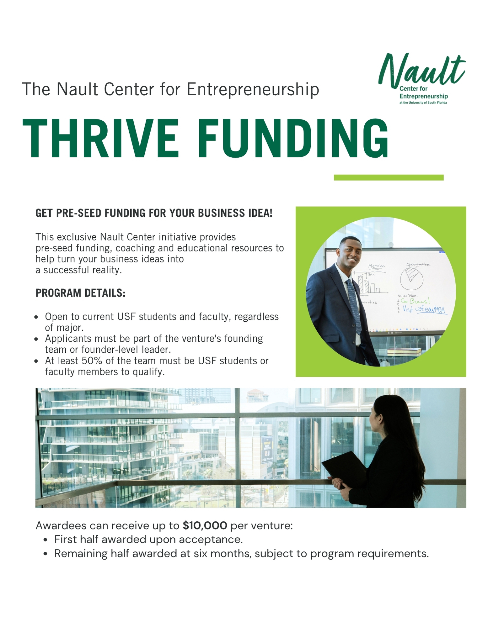Thrive Program Flyer