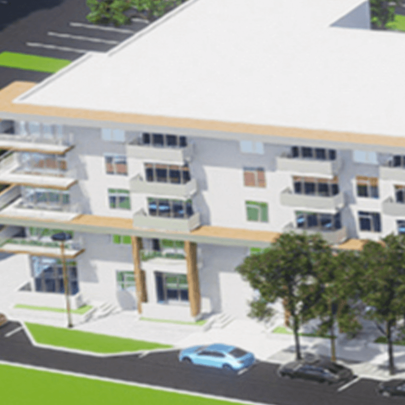 Rendering of Family Housing