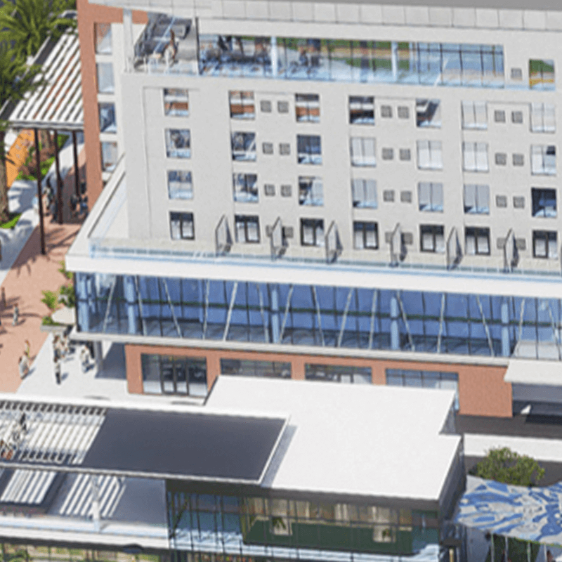 Rendering of Hotel/Conference Center