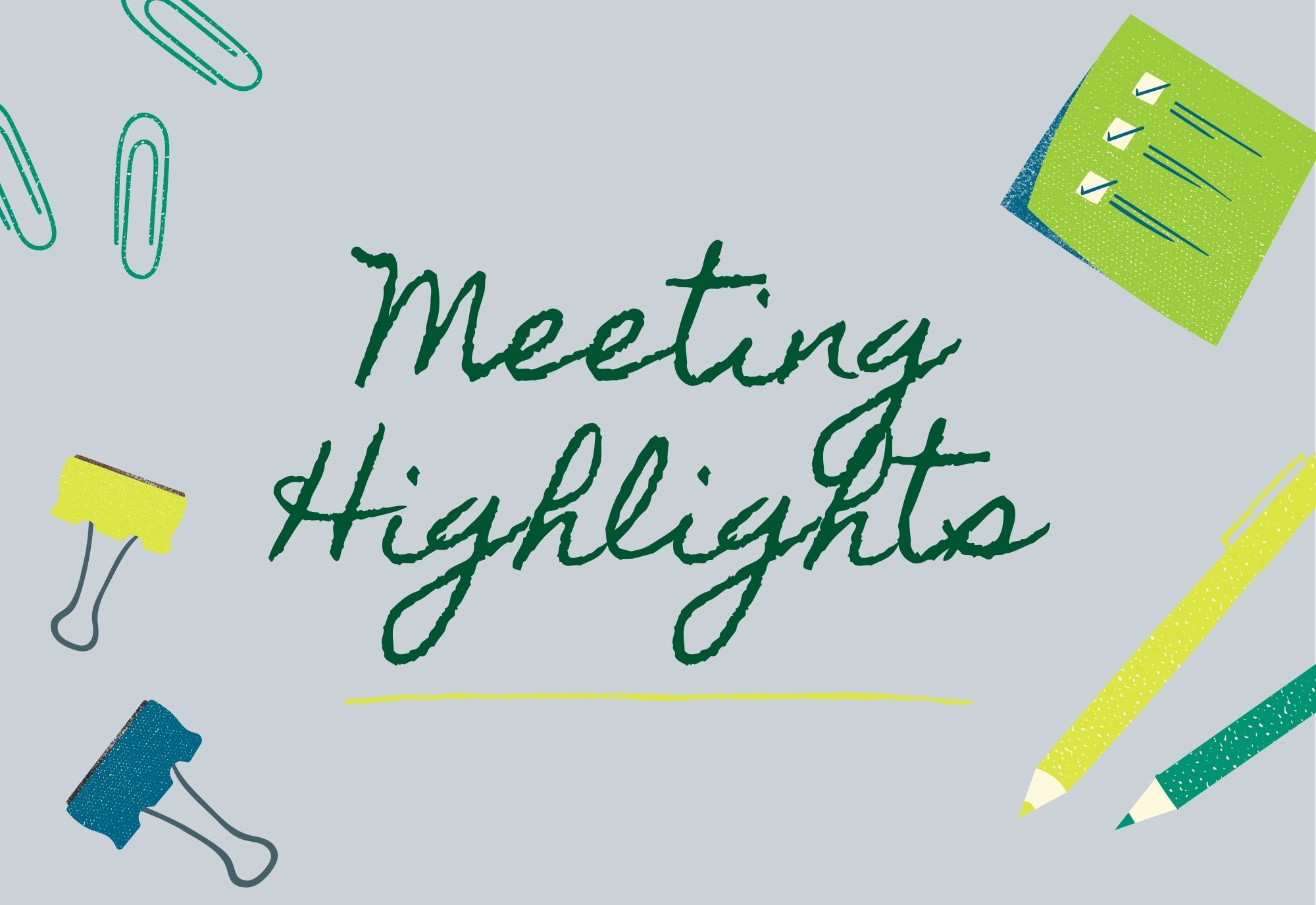 meeting highlights