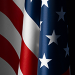 American flag placeholder