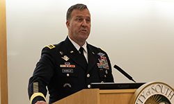 General Kurilla speaking at GPC6