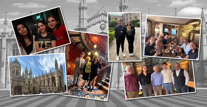 Collage of photos showing students at 2025 International Security and Intelligence Programme