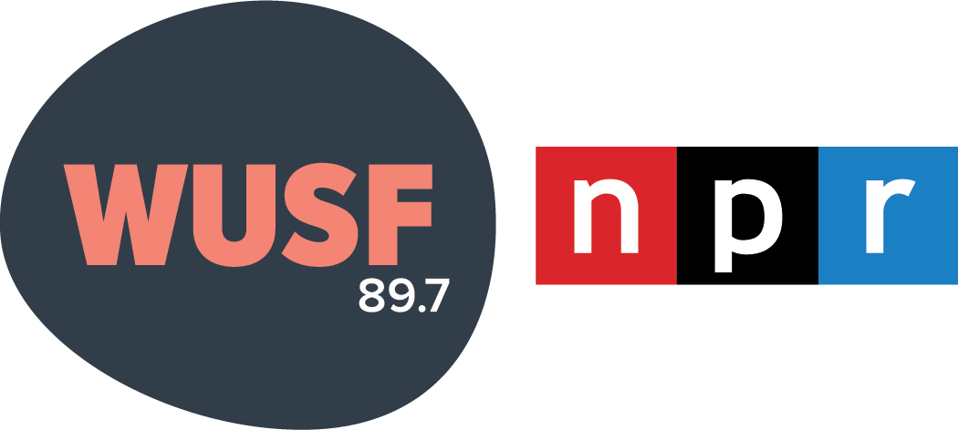 WUSF-FM and National Public Radio logos