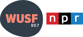 logo for WUSF Radio and National Public Radio